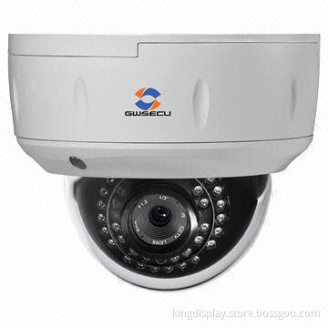 2.0-megapixel 1080P HD SDI IR CCTV Dome Camera, Waterproof, Vandal-proof, with Auto Iris